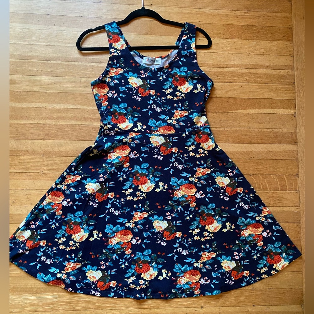 Summer floral sundress